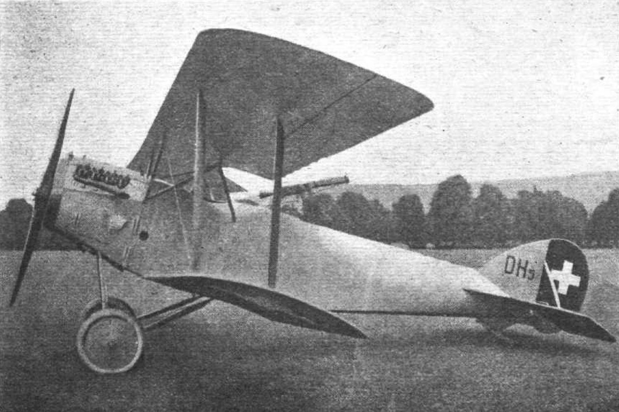 The Häfeli DH-5 Fighter from Switzerland by Unbekannt