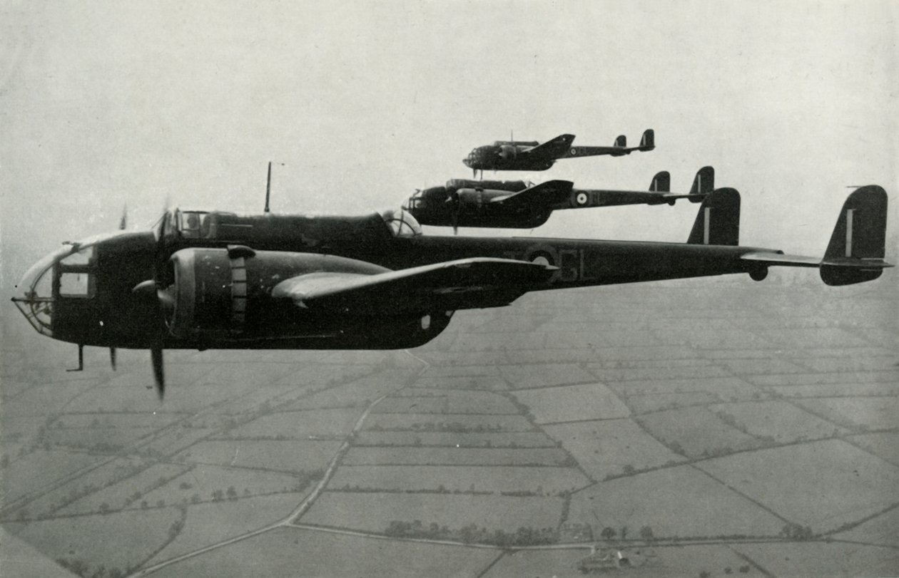 The Handley Page Hampden by Unbekannt