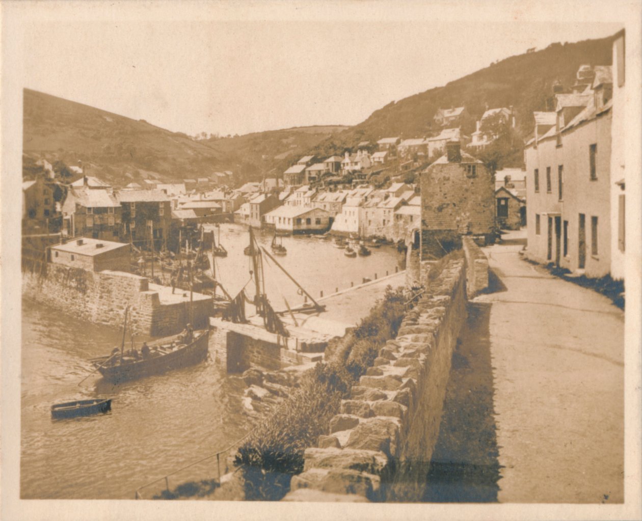 The Harbour Entrance - Polperro by Unbekannt