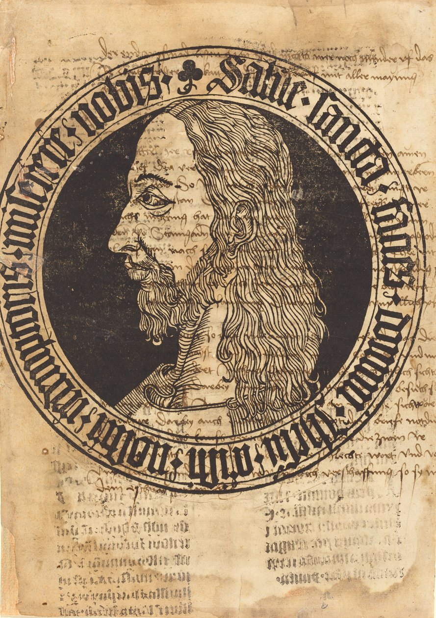 The Head of Christ, c. 1500 by Unbekannt