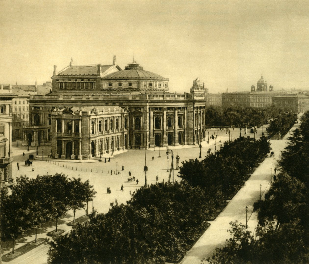 The Imperial Court Theatre, Vienna, Austria by Unbekannt