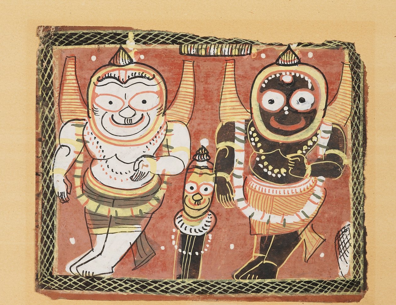 The Jagannatha Trio by Unbekannt