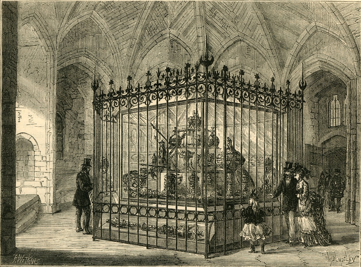 The Jewel Room at the Tower by Unbekannt