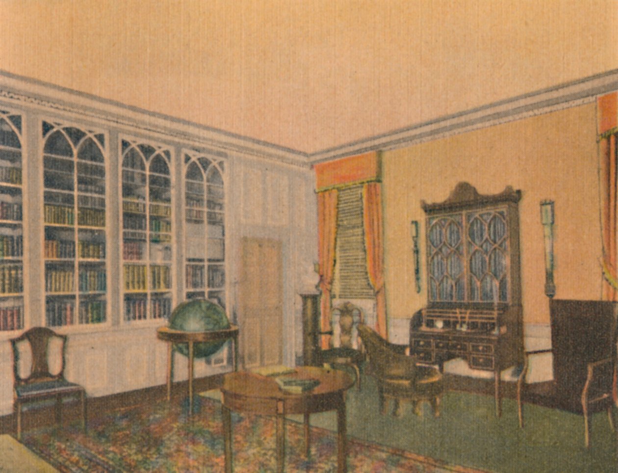 The Library by Unbekannt