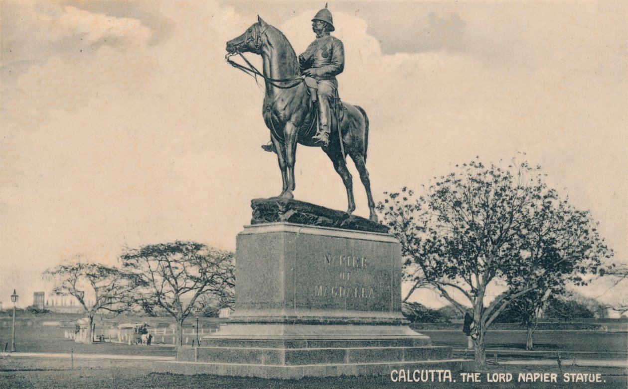 The Lord Napier Statue, Calcutta by Unbekannt