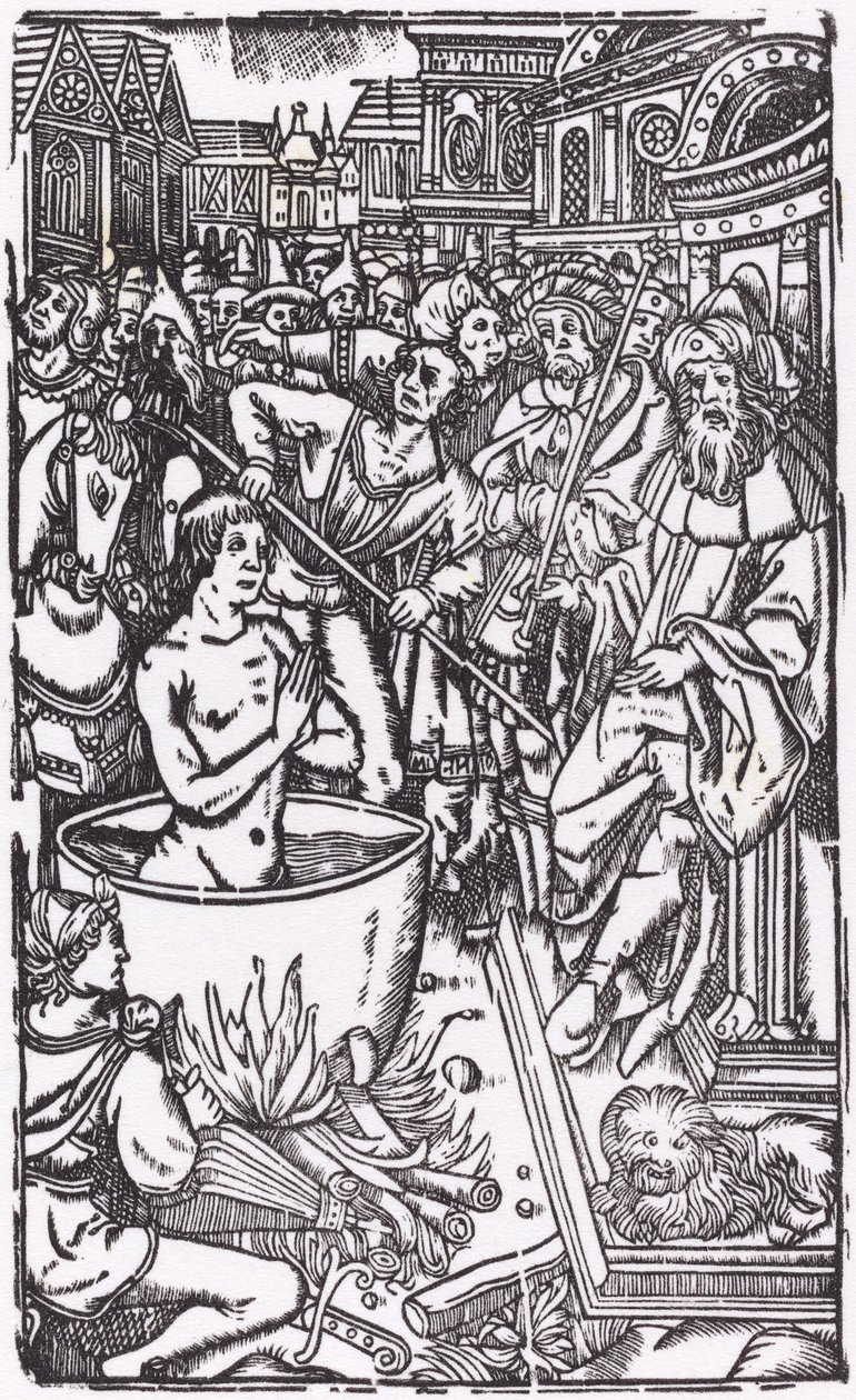 The Martyrdom of a Saint by Unbekannt