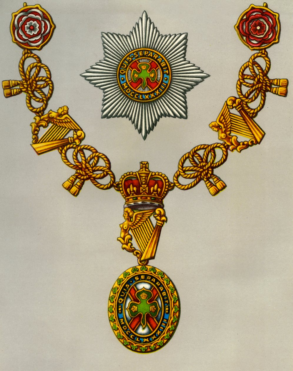 The Most Illustrious Order of St Patrick, 1941 by Unbekannt