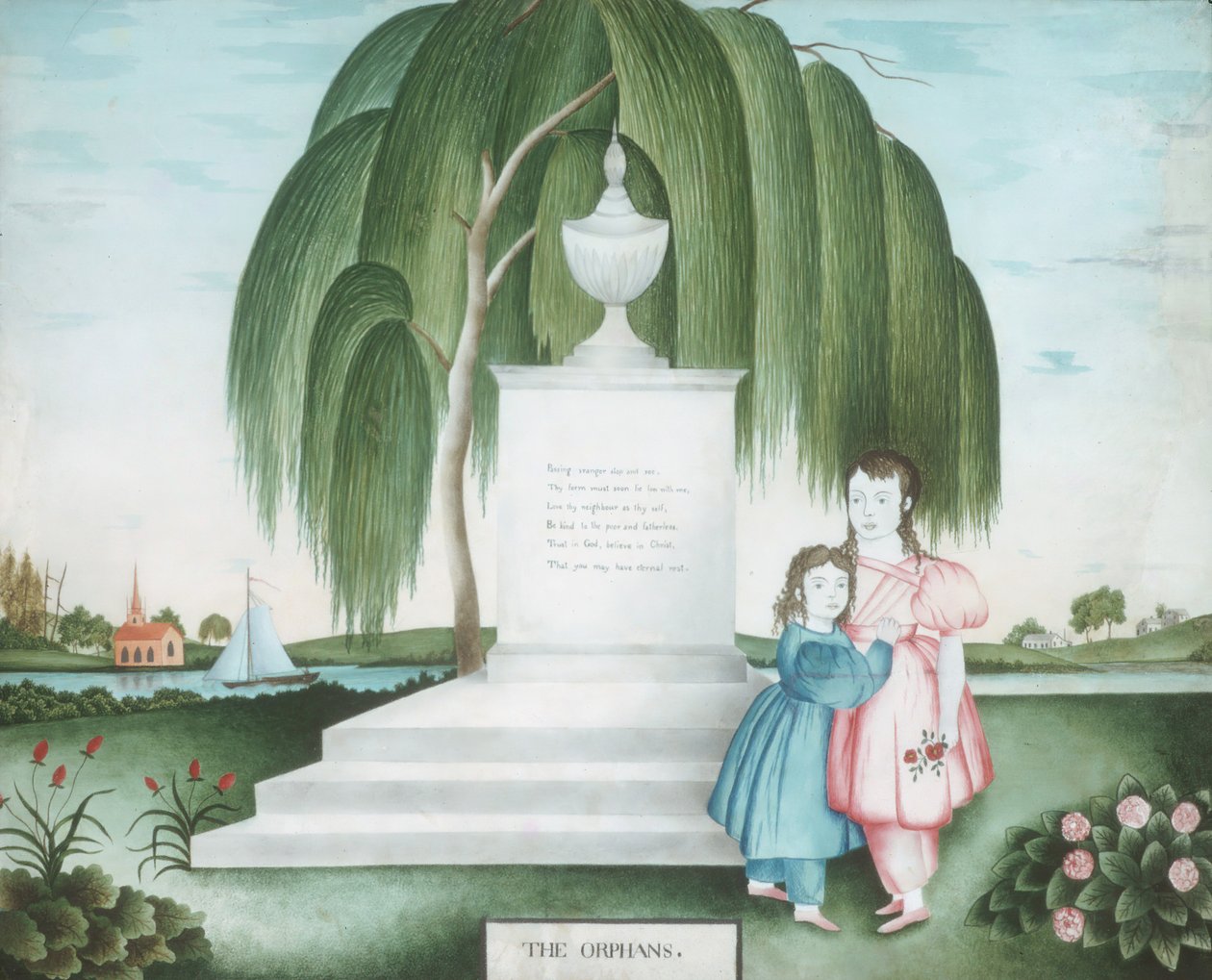 The Orphans, ca. 1830 by Unbekannt