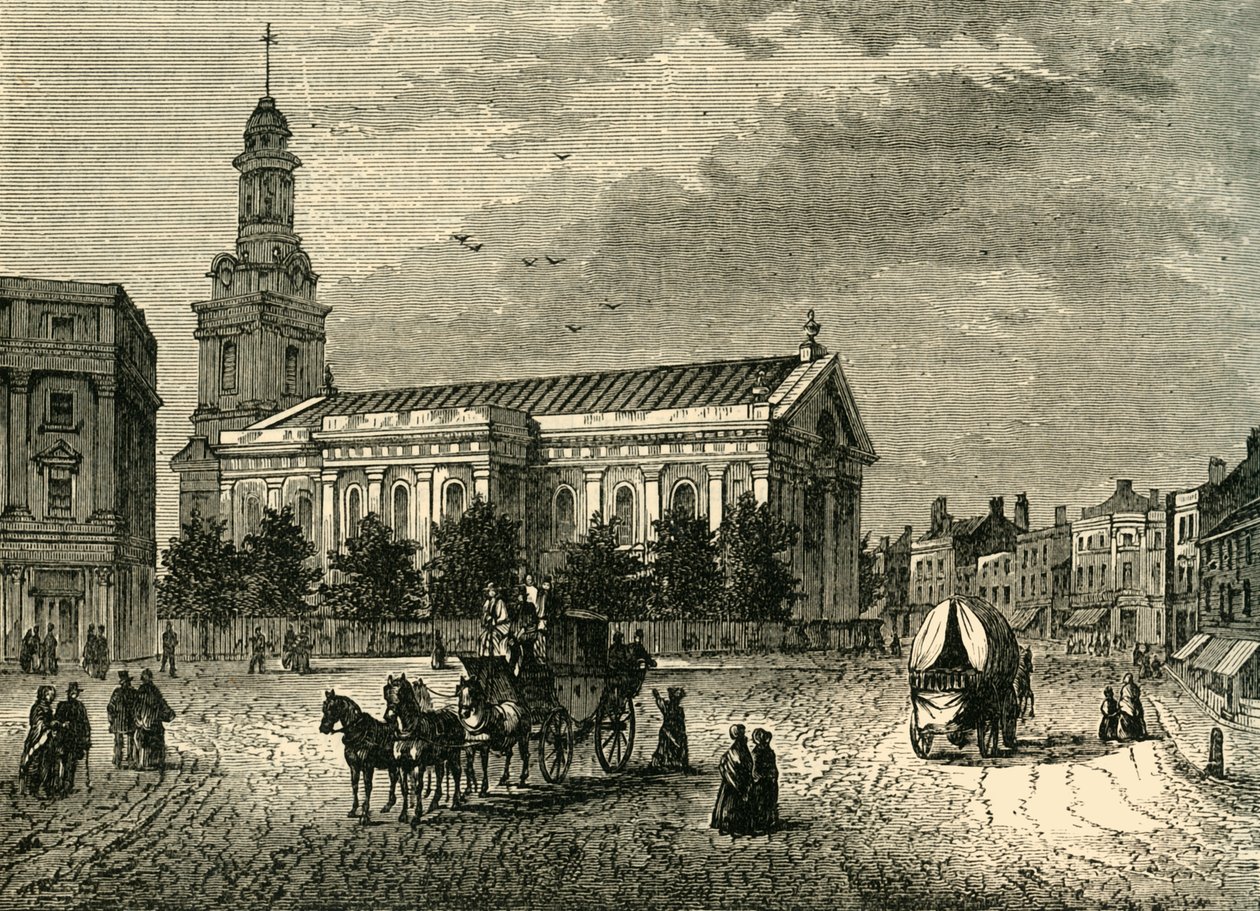 The Parish Church, Greenwich, c1878 by Unbekannt