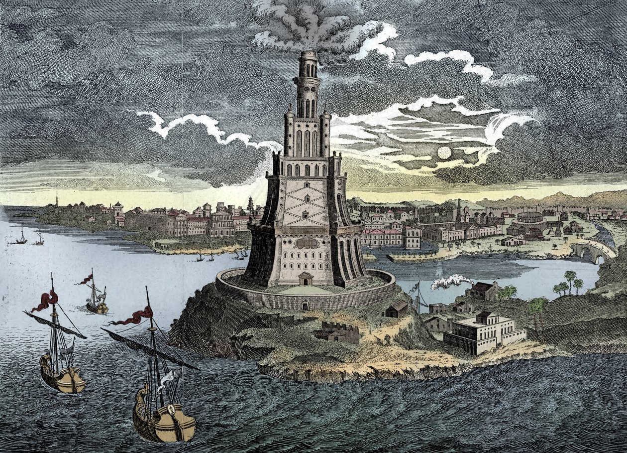 The Pharos of Alexandria by Unbekannt