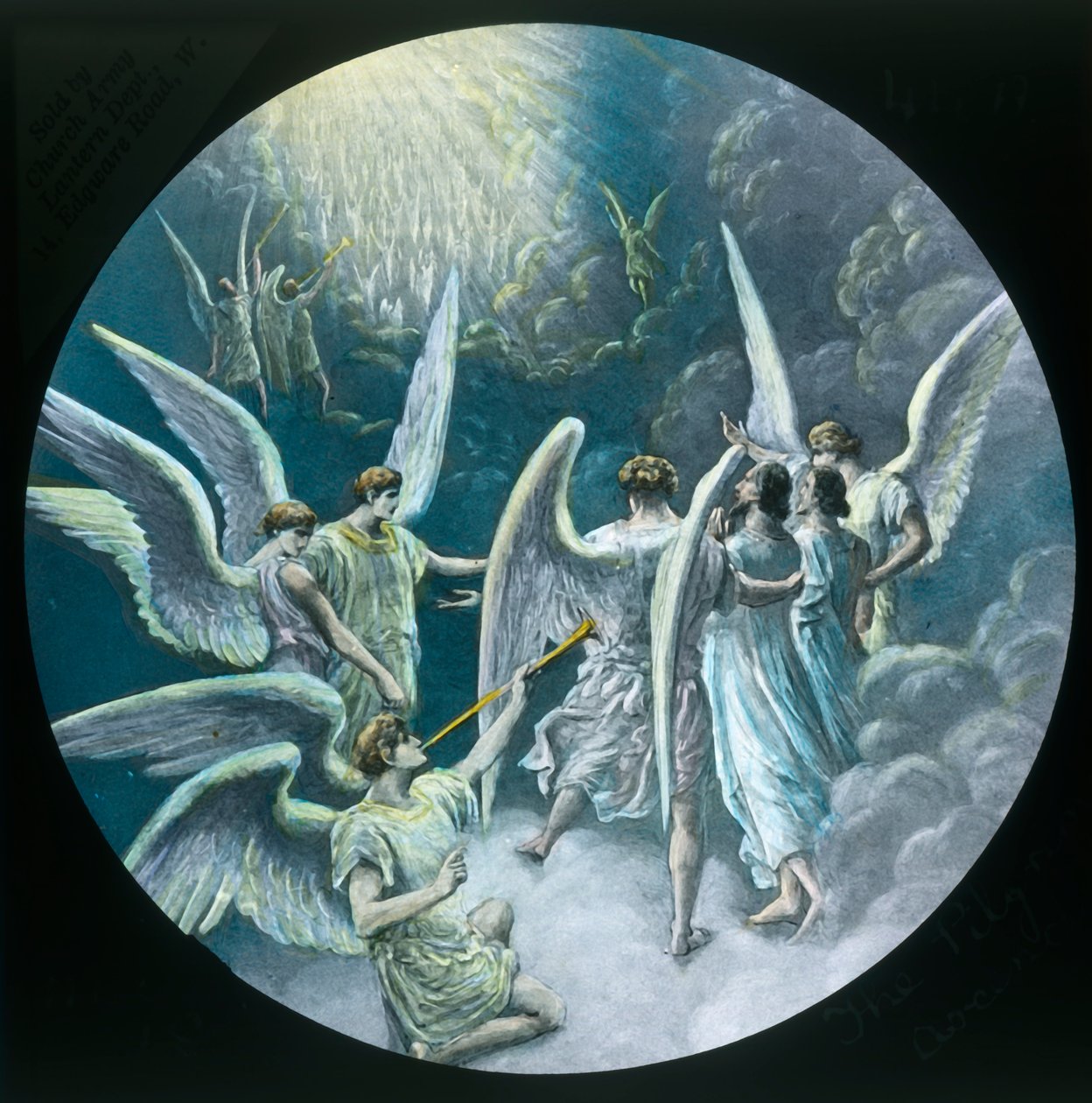 The Pilgrims ascend by Unbekannt