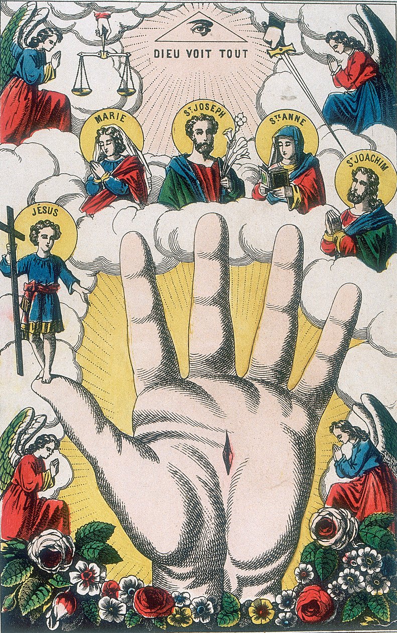 The Powerful Hand, 19th Century by Unbekannt