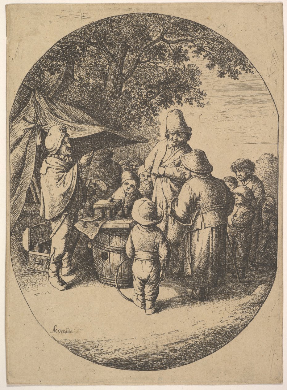 The Quacksalver (copy) by Unbekannt