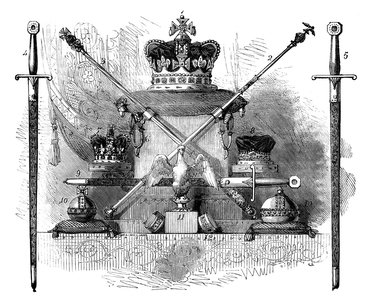 The Regalia of England by Unbekannt