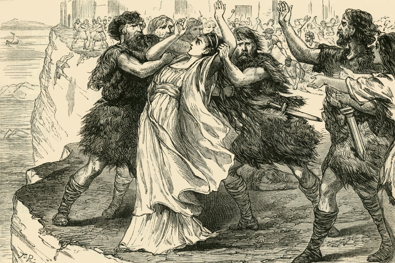 The Revolted Slaves at Enna (1890) by Unbekannt