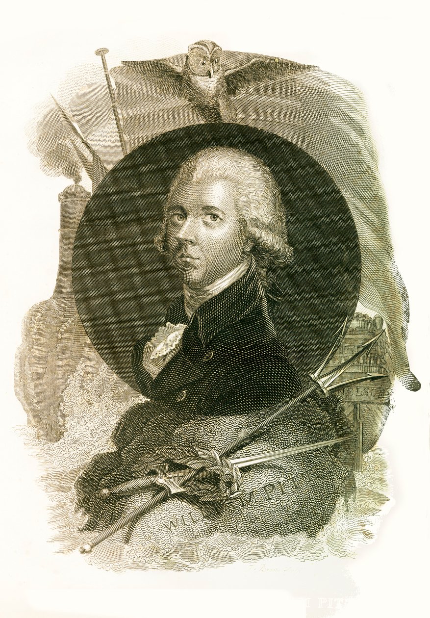 The Right Honorable William Pitt by Unbekannt