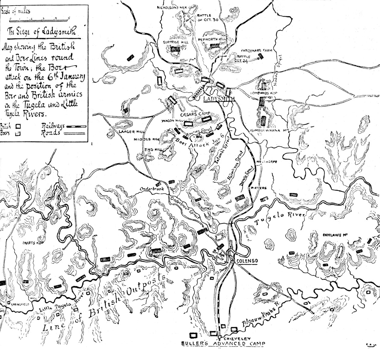 The Siege of Ladysmith by Unbekannt