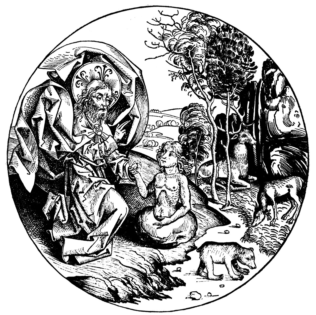The Sixth Day of Creation, 1493 by Unbekannt