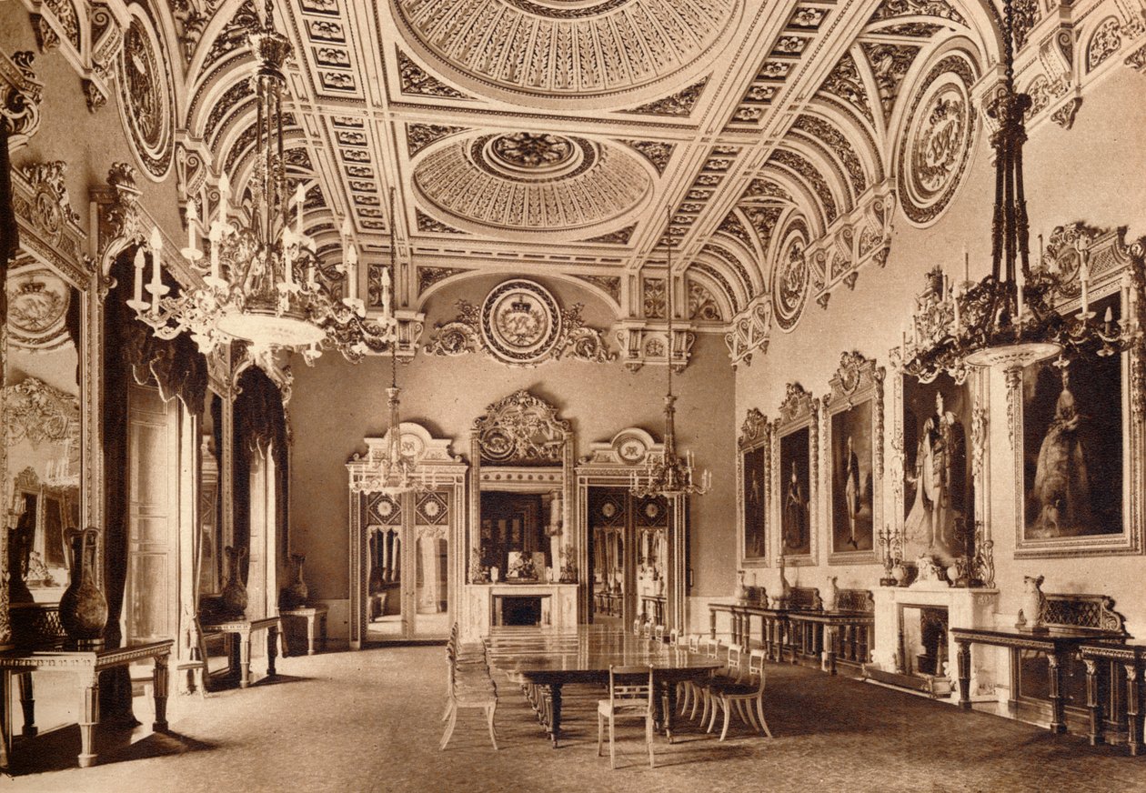 The State Dining Room, Buckingham Palace by Unbekannt