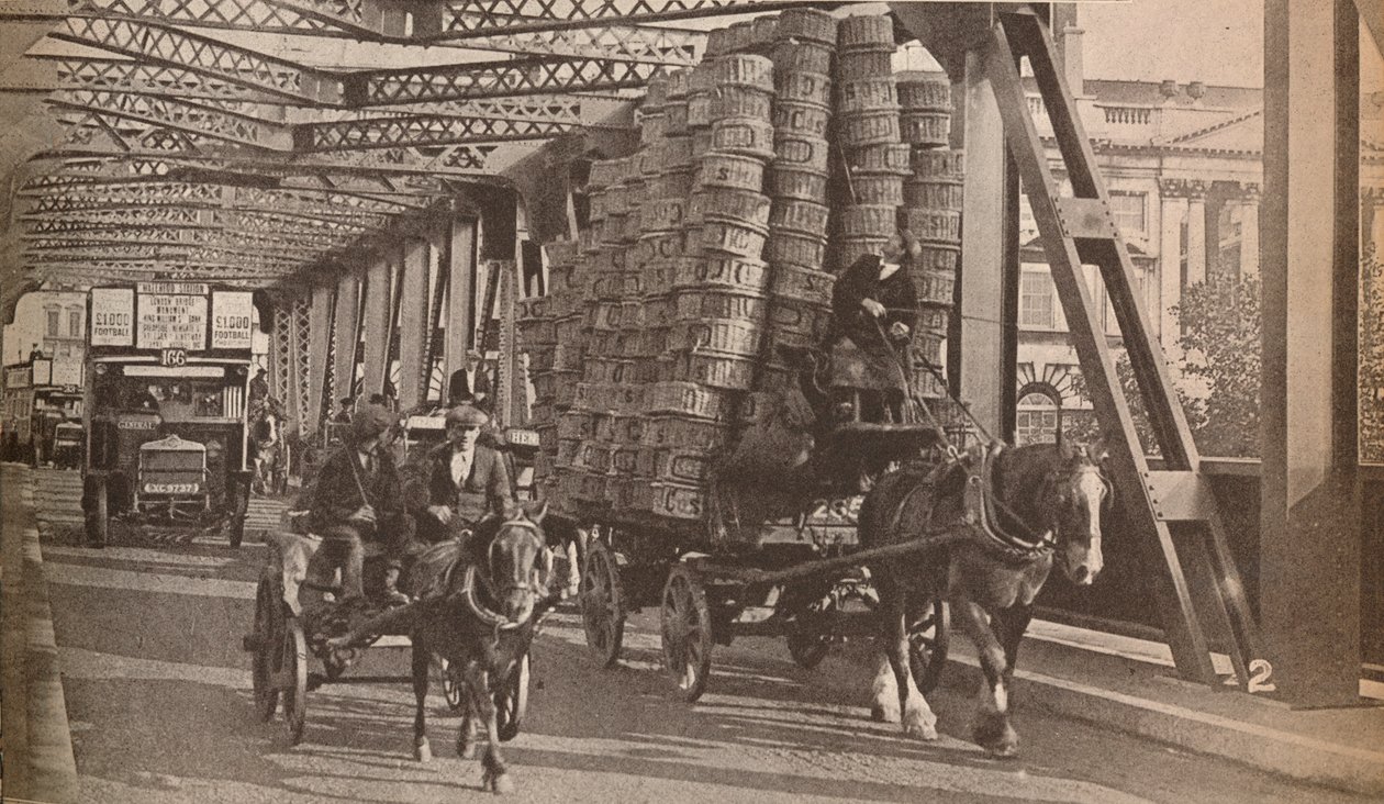 The Temporary Bridge, c1925 by Unbekannt