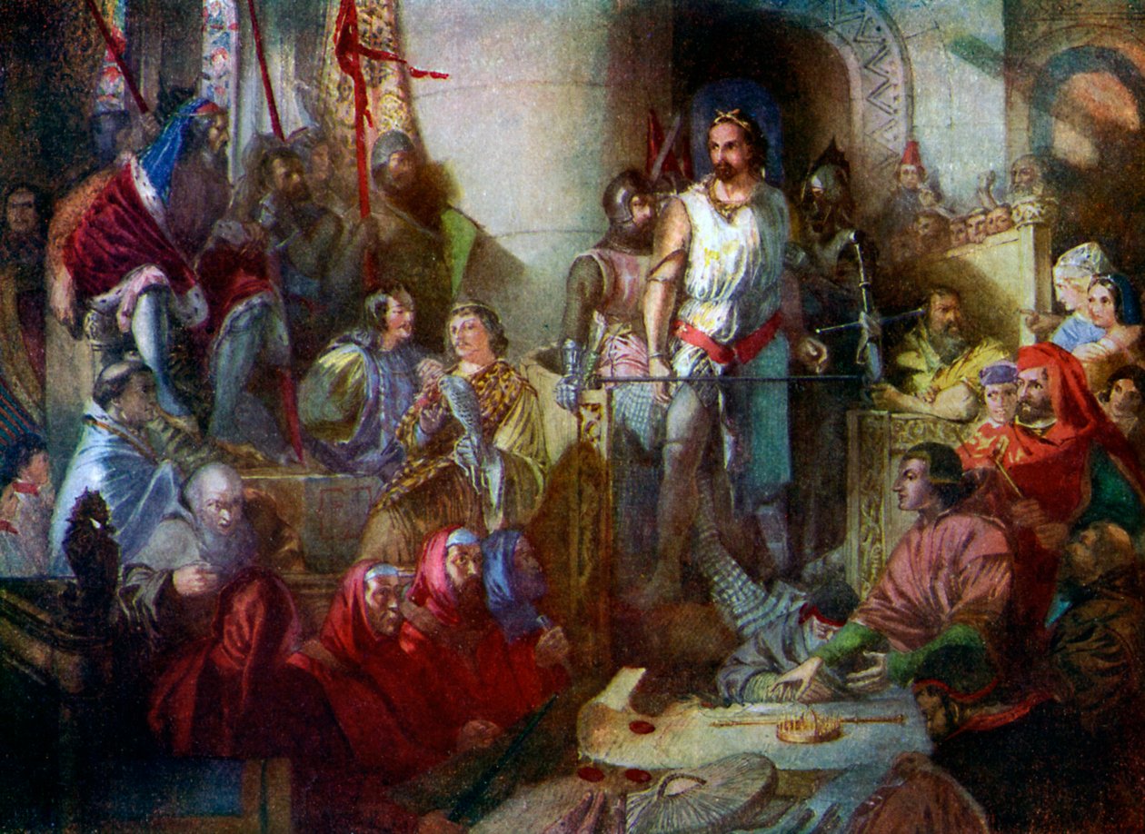 The Trial of Sir William Wallace by Unbekannt