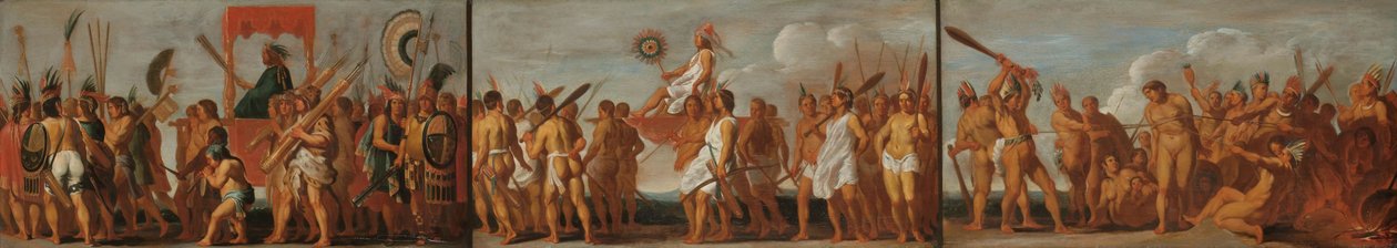 The Tupinambás Treatment of Prisoners of War, c.1630 by Unbekannt