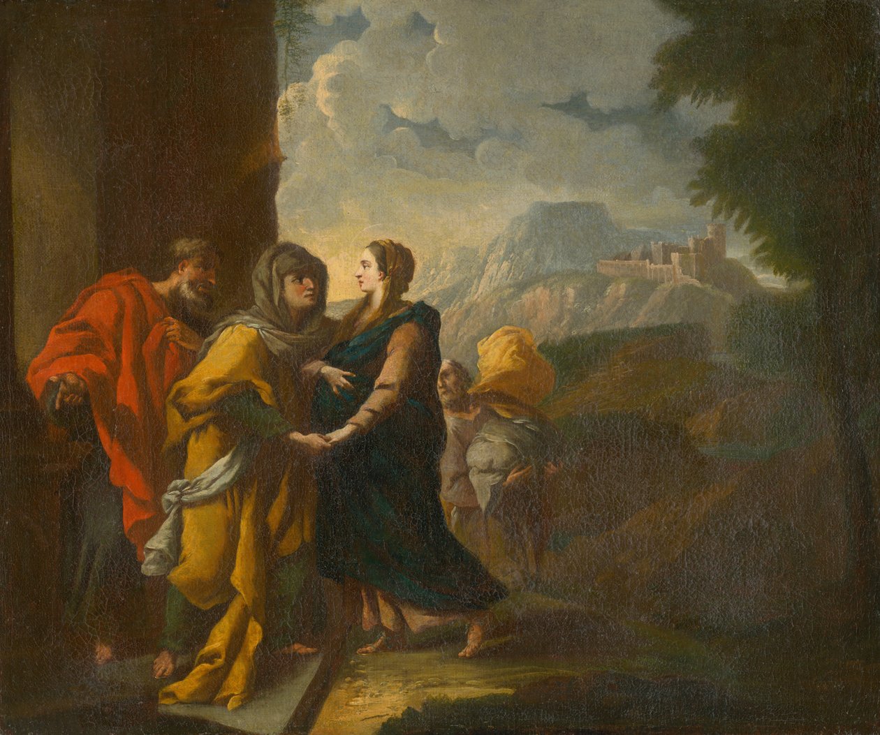 The Visitation by Unbekannt