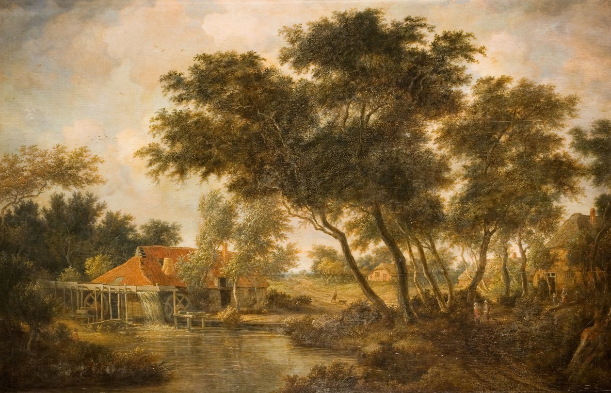 The Watermill by Unbekannt