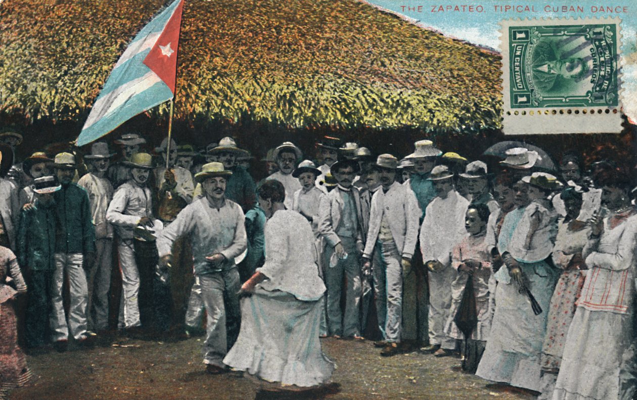 The Zapateo Typical Cuban Dance by Unbekannt