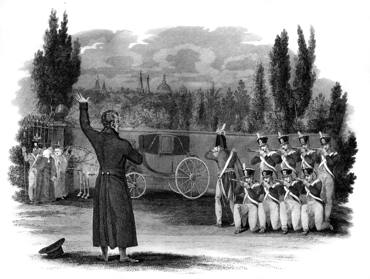 The Execution of Marshal Ney, France by Unbekannt