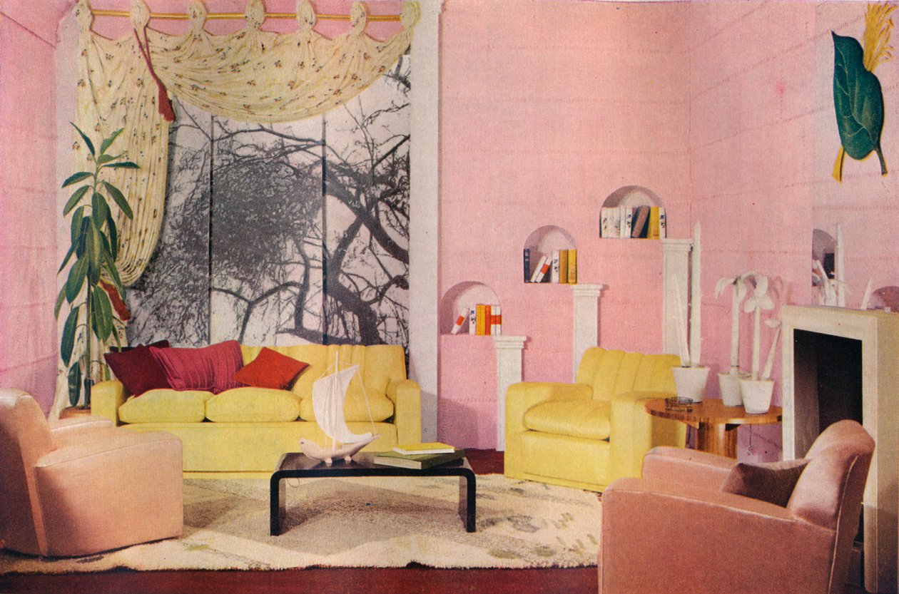 The Sitting Room of 1937 by Unbekannt