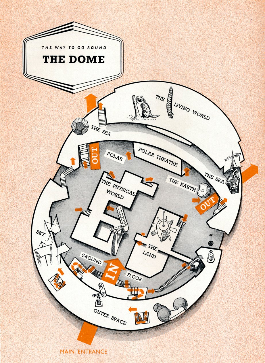 The Way to Go Round The Dome by Unbekannt