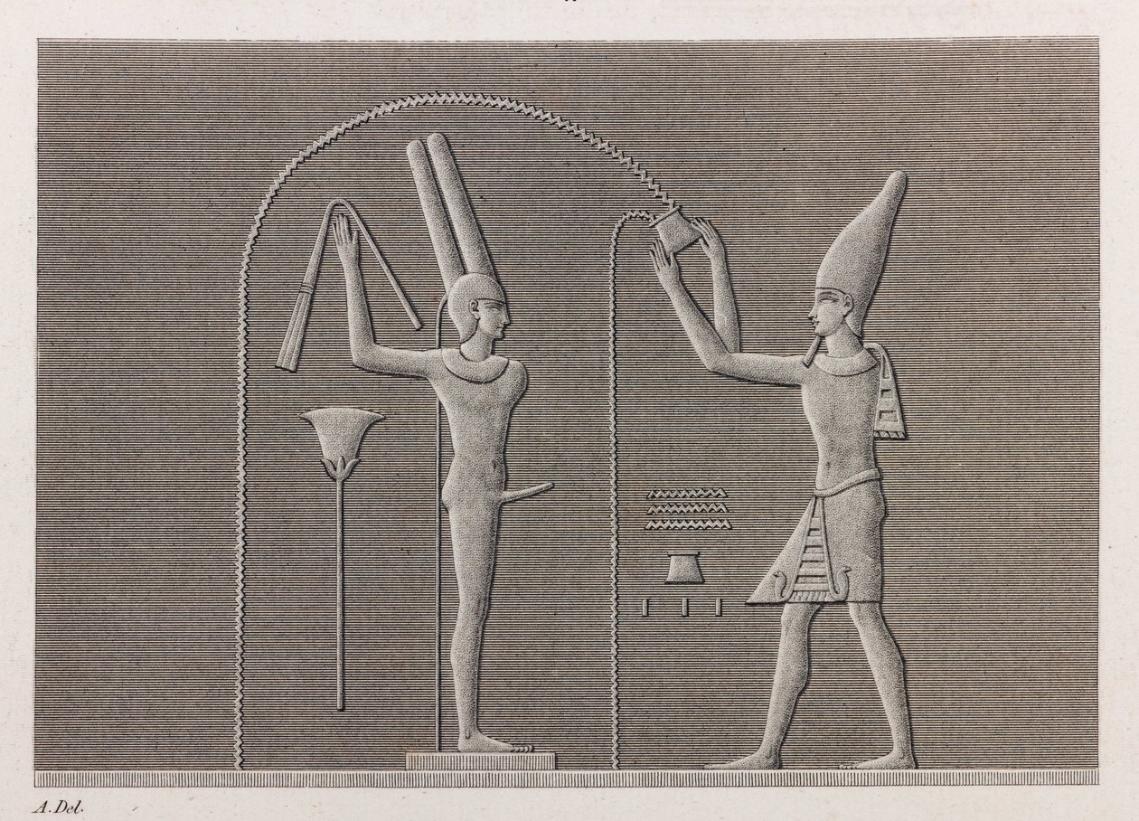 Thebes: Karnak (close up) by Unbekannt