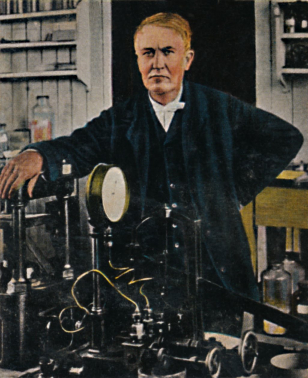 Thomas Alba Edison, 1934 by Unbekannt