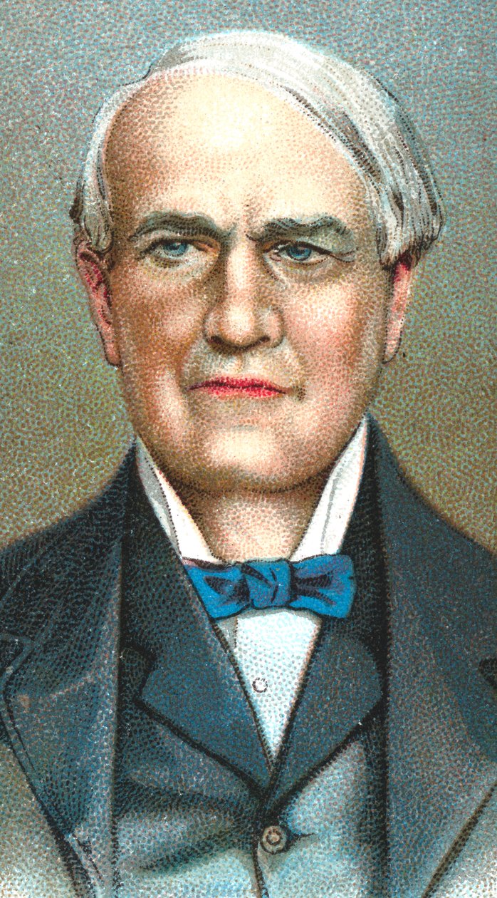 Thomas Alva Edison, American inventor by Unbekannt