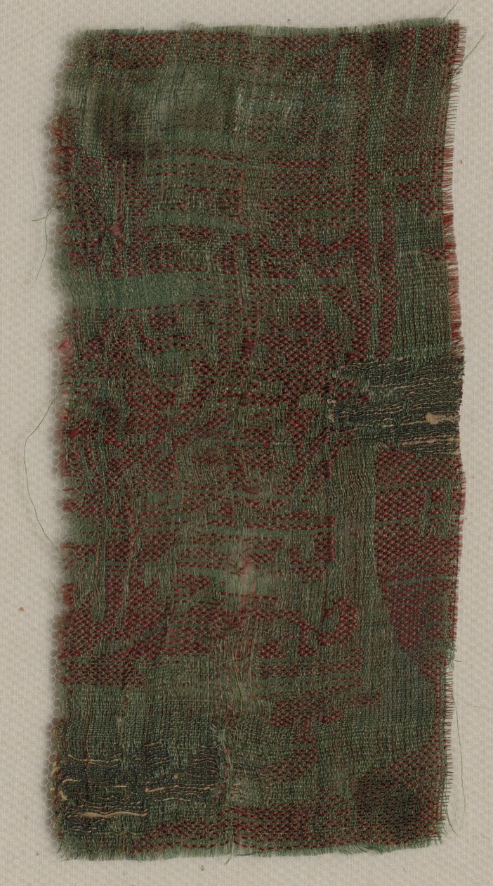 Three Fragments of Italian Gothic Silk by Unbekannt