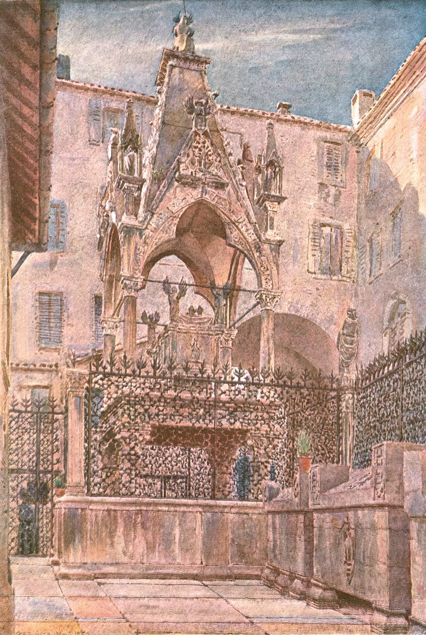 Tomb of Mastino II at Verona by Unbekannt