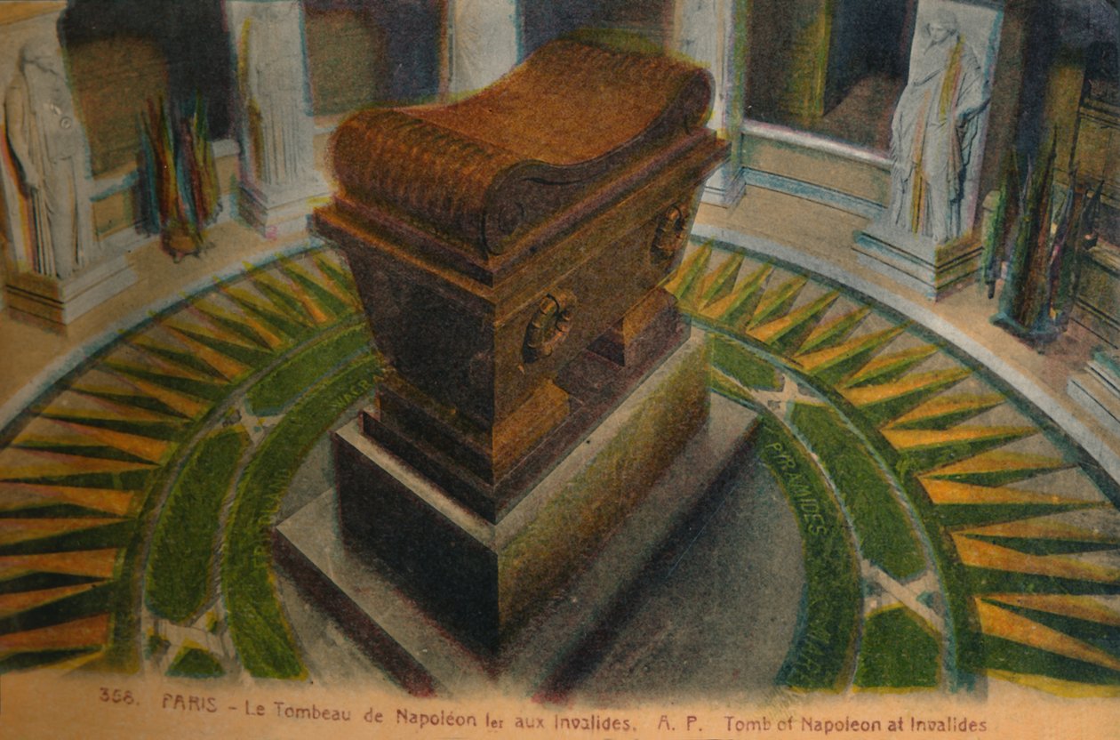 Tomb of Napoleon at Les Invalides, Paris by Unbekannt