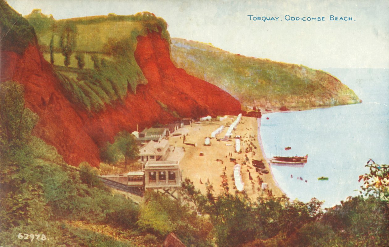 Torquay, Oddicombe Beach by Unbekannt