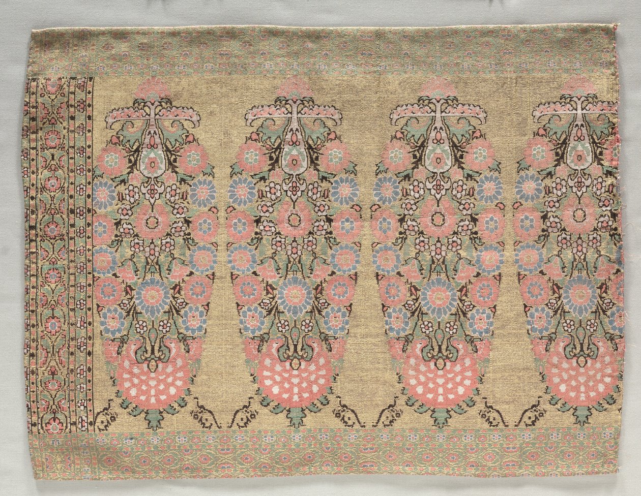 Two Pieces from a Scarf by Unbekannt