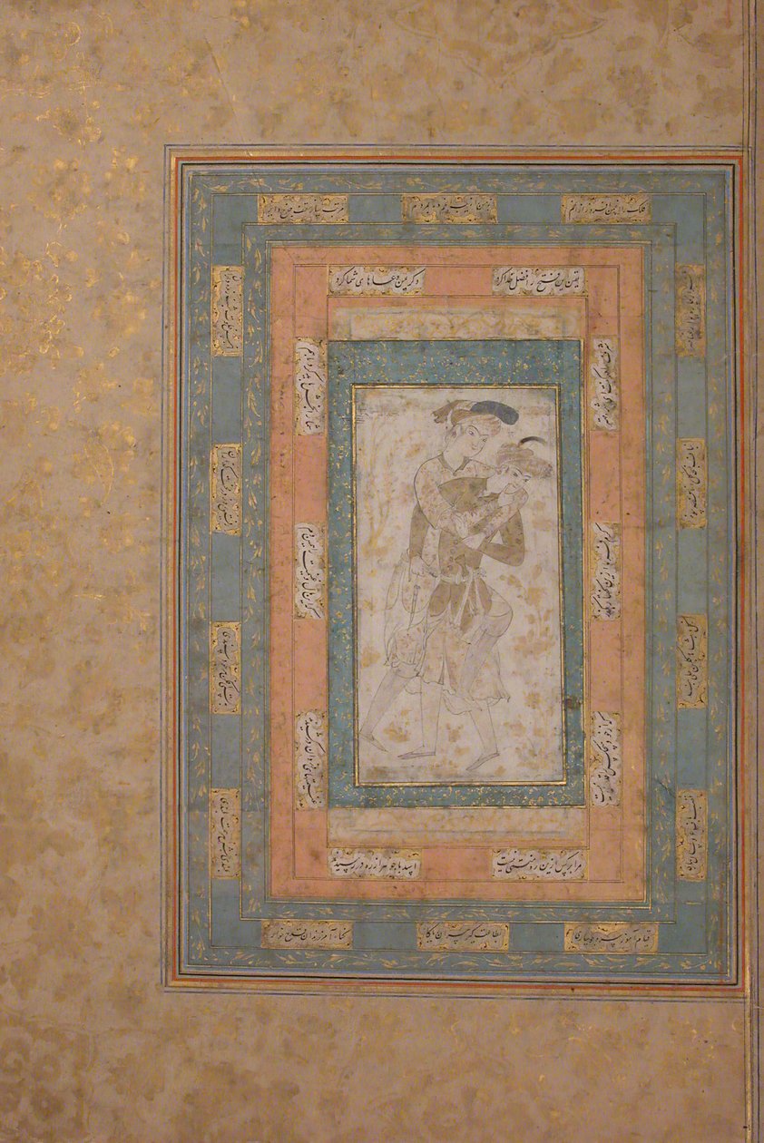 Two Youths Romping by Unbekannt