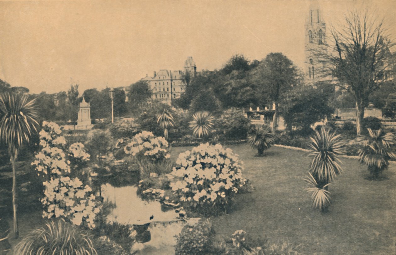 Upper Pleasure Gardens in Rhododendron Time, 1929 by Unbekannt
