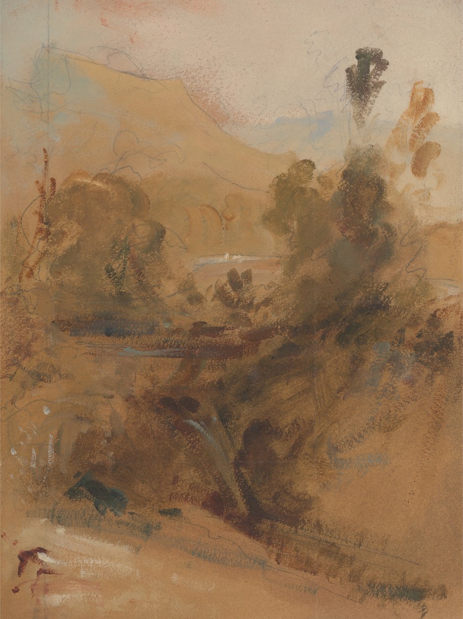 Upright Landscape, ca. 1830 by Unbekannt