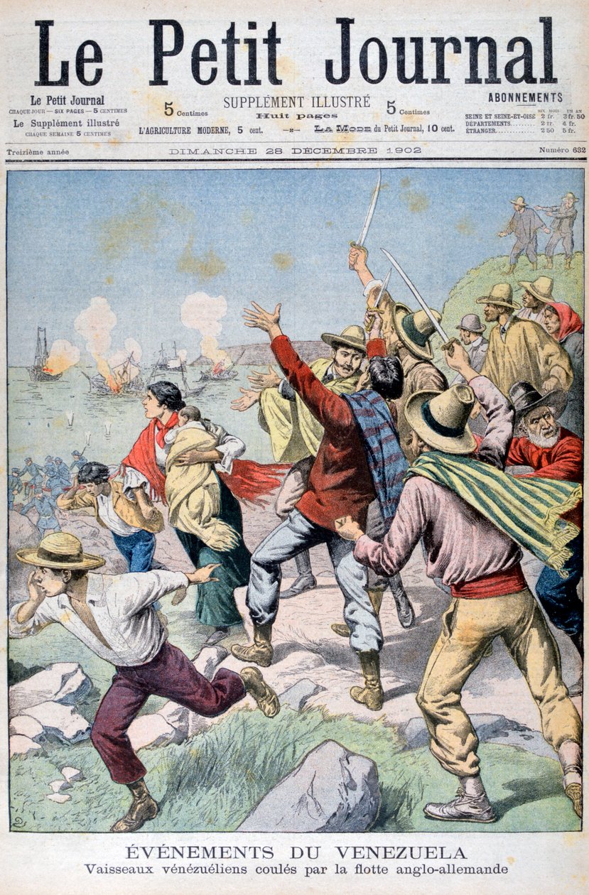 Venezuelan vessels sunk by the Anglo-German fleet, 1902 by Unbekannt