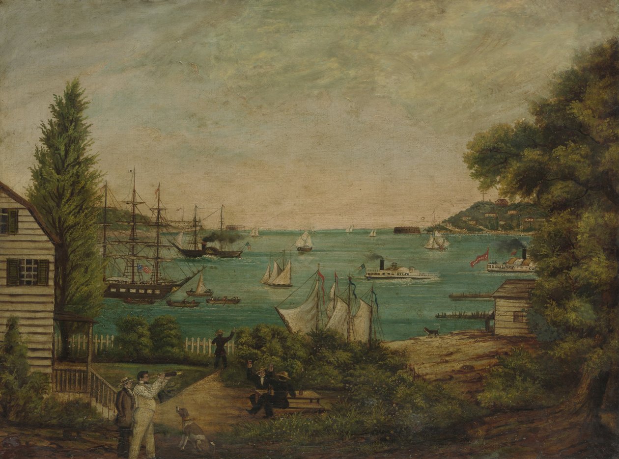 View from Staten Island, ca. 1855 by Unbekannt