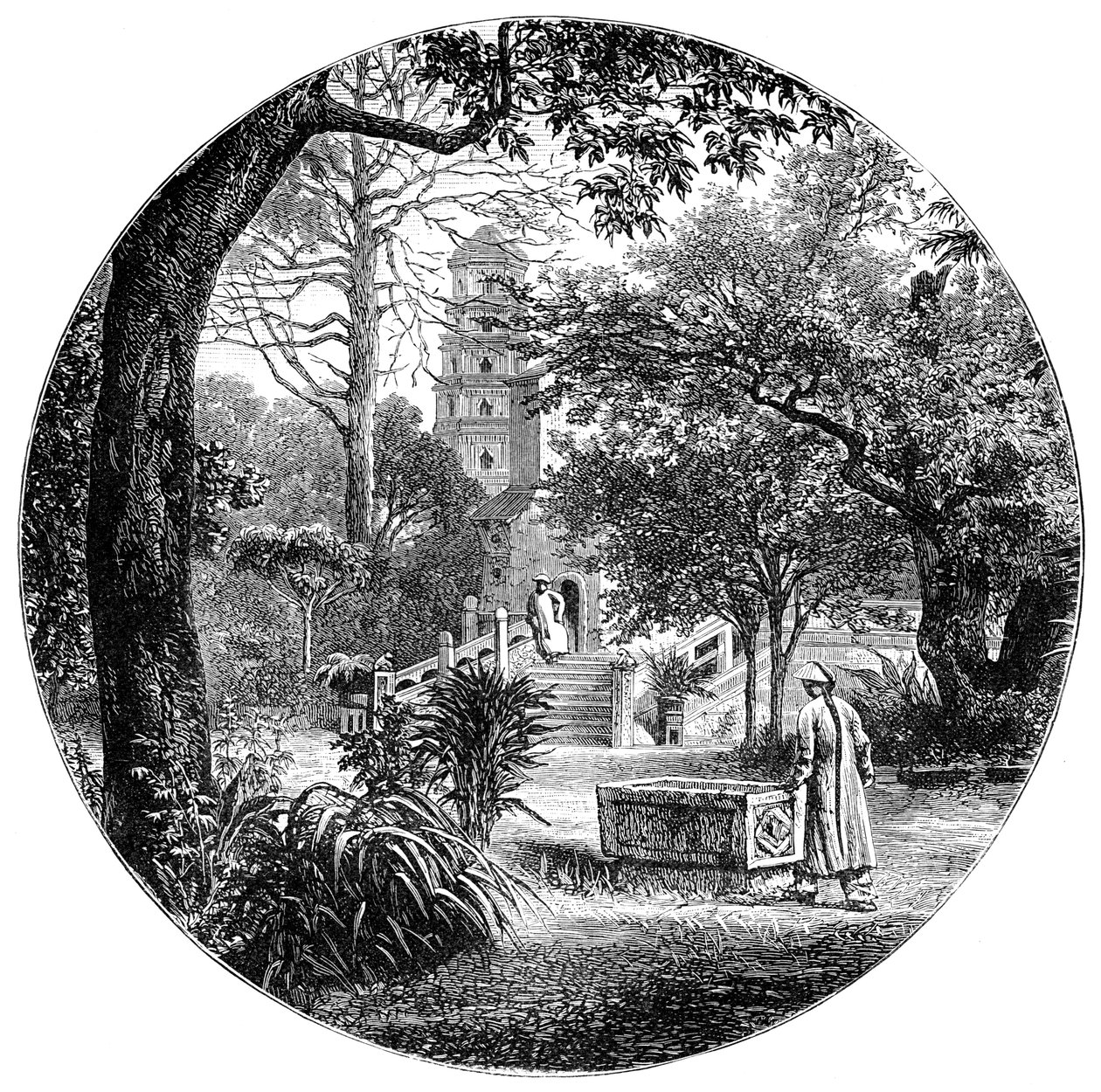 View in Canton, 1900 by Unbekannt