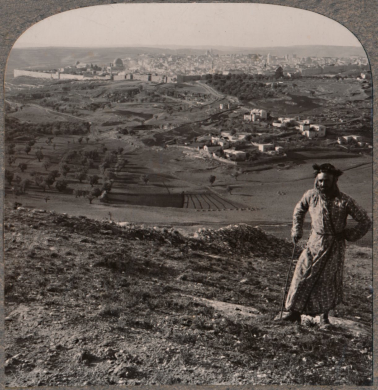View of Jerusalem from Mount Scopus, c1900 by Unbekannt