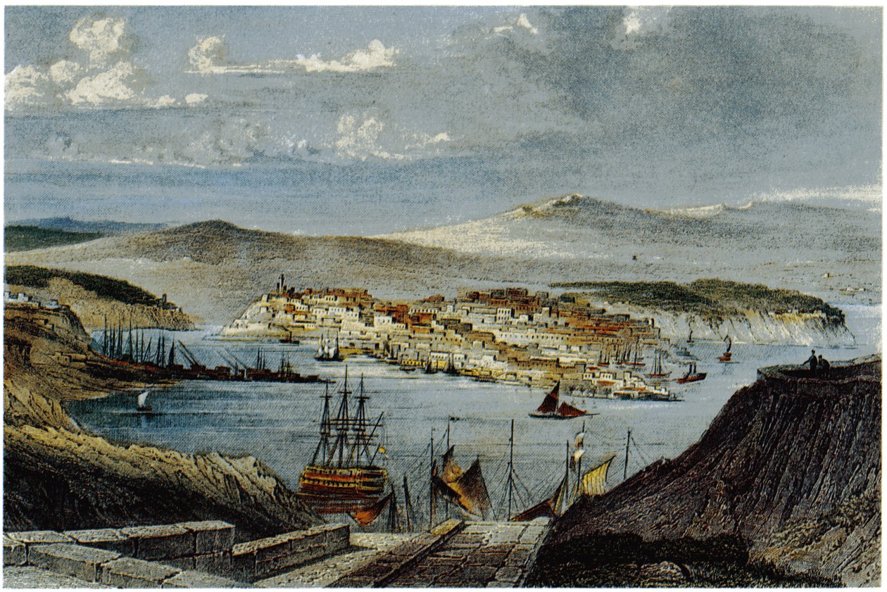 View of Sevastopol, c. 1850 by Unbekannt