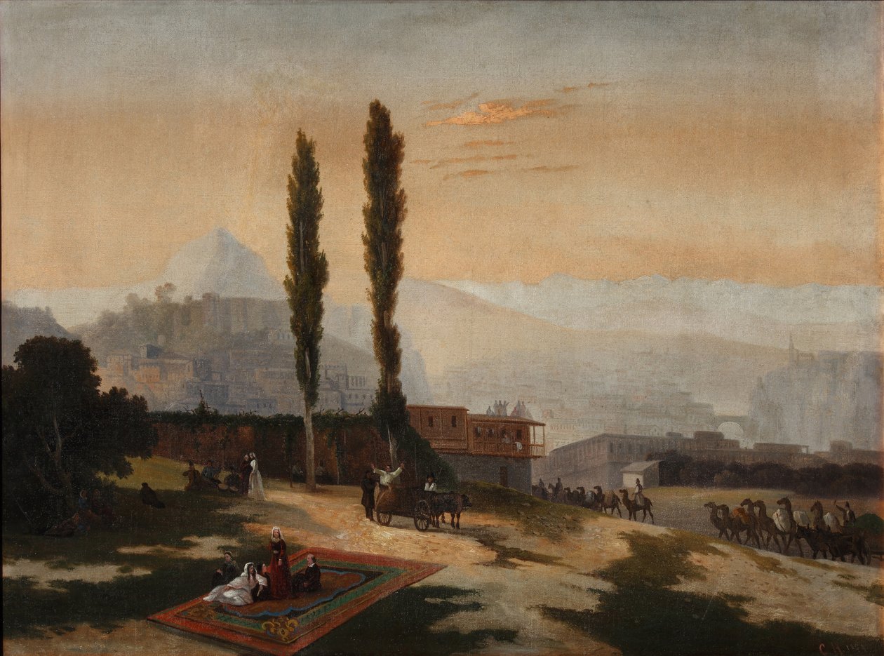 View of Tiflis by Unbekannt