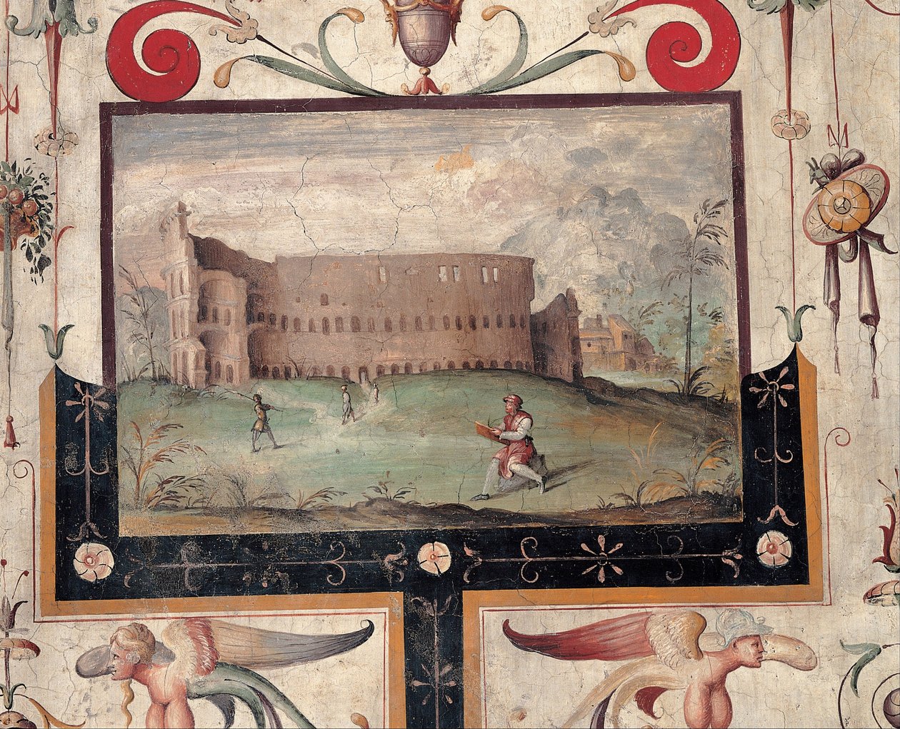 View of the Colosseum, 1544 by Unbekannt
